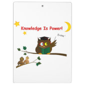 Teaching Wise Owl Klembord (Achterkant)