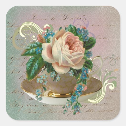 Teacup 4 stickers (Voorkant)