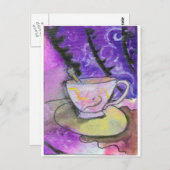 Teacup Briefkaart (Voorkant / Achterkant)