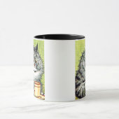 Teacup Cat van Louis Wain Mok (Midden)