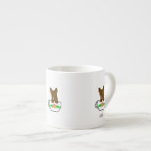 Teacup Chihuahua Espresso Mug (Devant droit)