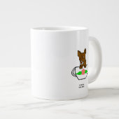 Teacup Chihuahua Jumbo Mug (Devant droit)