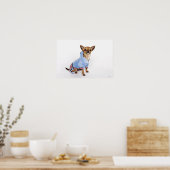 Teacup Chihuahua Poster (Keuken)