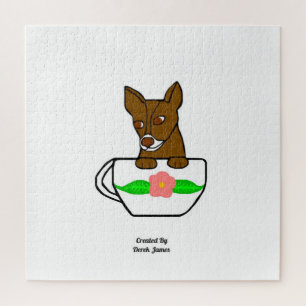 Teacup Chihuahua Puzzle 20 x 20 inch Legpuzzel