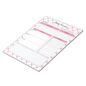 Teacup Cuties _ Dagelijks overzicht Notitieblok (Schuin)