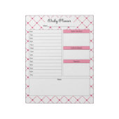 Teacup Cuties _ Dagelijkse Planner Notitieblok (Gedraaid)