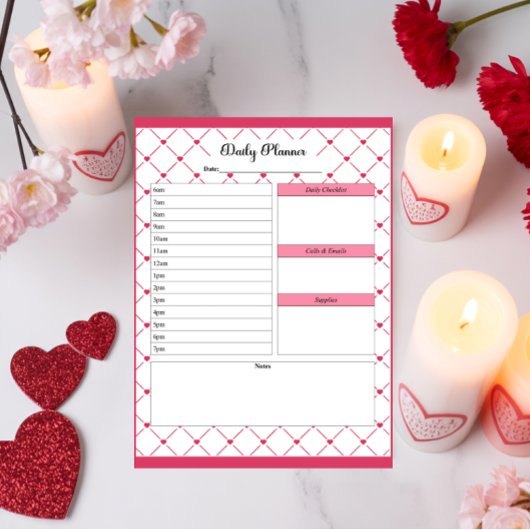 Teacup Cuties _ Dagelijkse Planner Notitieblok