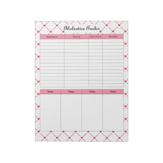 Teacup Cuties_ Medicatie Tracker Notitieblok (Gedraaid)