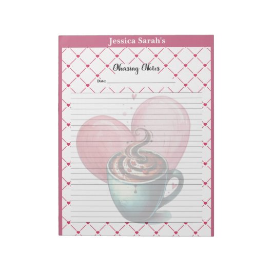 Teacup Cuties_ Notes de soins infirmiers Bloc-note (Tourné)