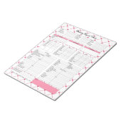 Teacup Cuties _ Nursing Report Sheet Notitieblok (Schuin)