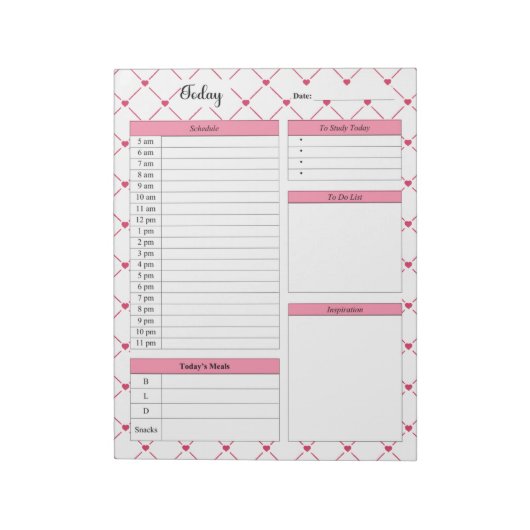 Teacup Cuties_ Vandaag Notitieblok (Gedraaid)