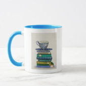 Teacup en Boeken 2 Mok (Links)