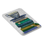 Teacup en Boeken Magneet (Rechterzijde)