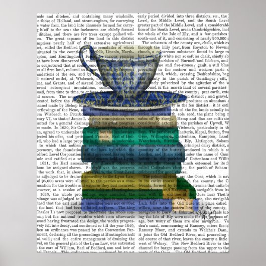Teacup en Boeken Poster (Voorkant)