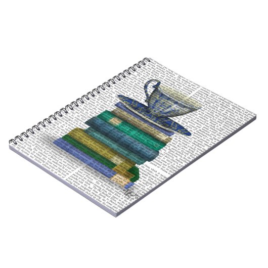 Teacup et livres (Côté gauche)