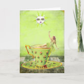 Teacup Fairy, Moederdag Kaart (Voorkant)