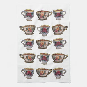 Teacup Kitchen Towel Theedoek