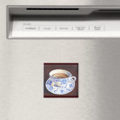 Teacup met Teabag Magneet (Insitu (Vaatwasser))