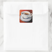Teacup met Teabag Sticker (Tas)