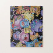 Teacups en Teapots Legpuzzel (Verticaal)