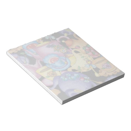 Teacups en Teapots Notitieblok (Schuin)