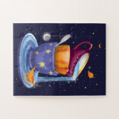 Teacups Herfst Whimsical Legpuzzel (Horizontaal)