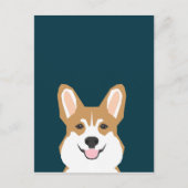 Teagan - Welsh Corgi Briefkaart (Voorkant)
