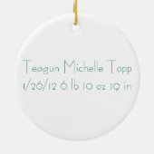 Teagun Keramisch Ornament (Achterkant)