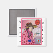 Teahouse Kyoto Ochaya Geisha aimant par S Ambrose (Recto/Verso)