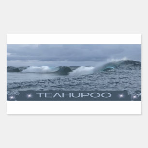 Teahupoo Rechthoekige Sticker