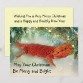 Teak de Kaart van de Vlat Vakantie van de Draak (Voorkant / Achterkant)