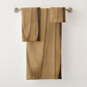 Teak Towel Set Bad Handdoek
