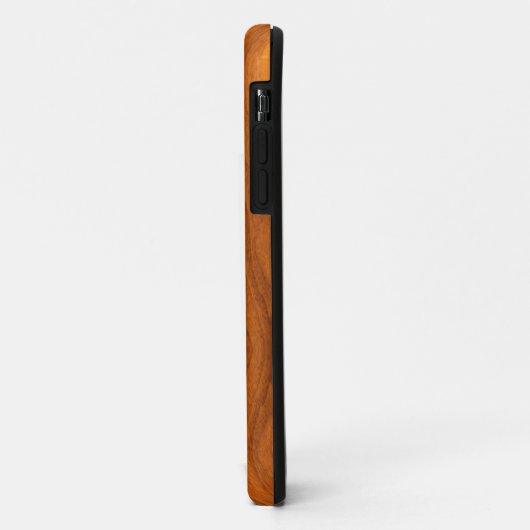 Teak Veneer Wood Grain Style Case-Mate iPhone Case (Achterkant/links)