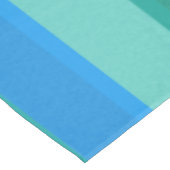 Teal atomique et nappe de rayures de turquoise (Angle)