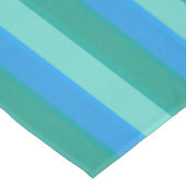 Teal atomique et nappe de rayures de turquoise (Angle)