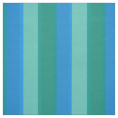 Teal atomique et tissu de coton de rayures de (Échantillon)