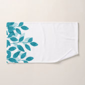 Teal Blue Watercolor (Serviette à main)