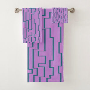 Teal Circuit Lines