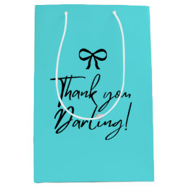 Teal & Diamant Medium Cadeauzakje