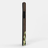 Teal et coque iphone de cuivre de damassé de (Dos/Droite)