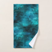 Teal Galaxy Series 7 (Serviette à main)