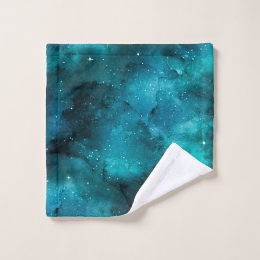 Teal Galaxy Series 7 (Gant de toilette)