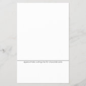 Teal Green, Copper Eagle Scout Candy Bar Wrapper Flyer (Achterkant)