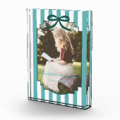 Teal Green Graduation Fotoblokken (Rechts)