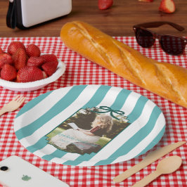 Teal Green Graduation Papieren Bordje