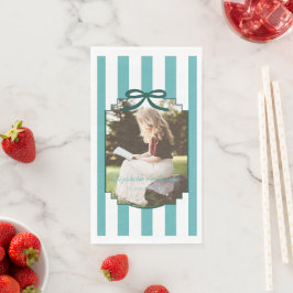 Teal Green Graduation Servet