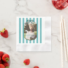 Teal Green Graduation Servet