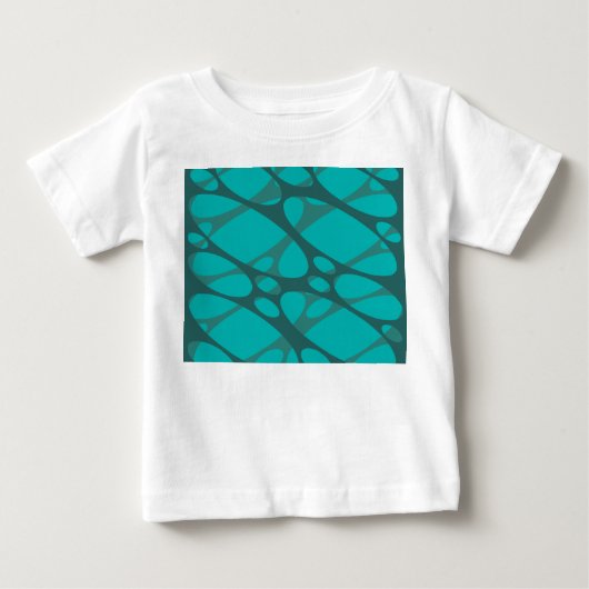 Teal Layered Ovals (Voorkant)