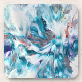 Teal Magic Bier Onderzetter