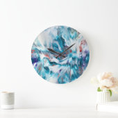 Teal Magic Grote Klok (Huis)